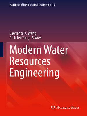 cover image of Modern Water Resources Engineering